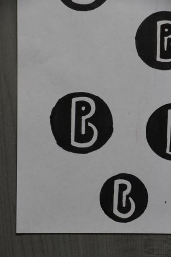PB logo schets